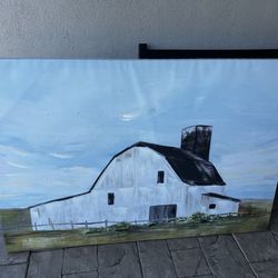 Barn canvas art Picture