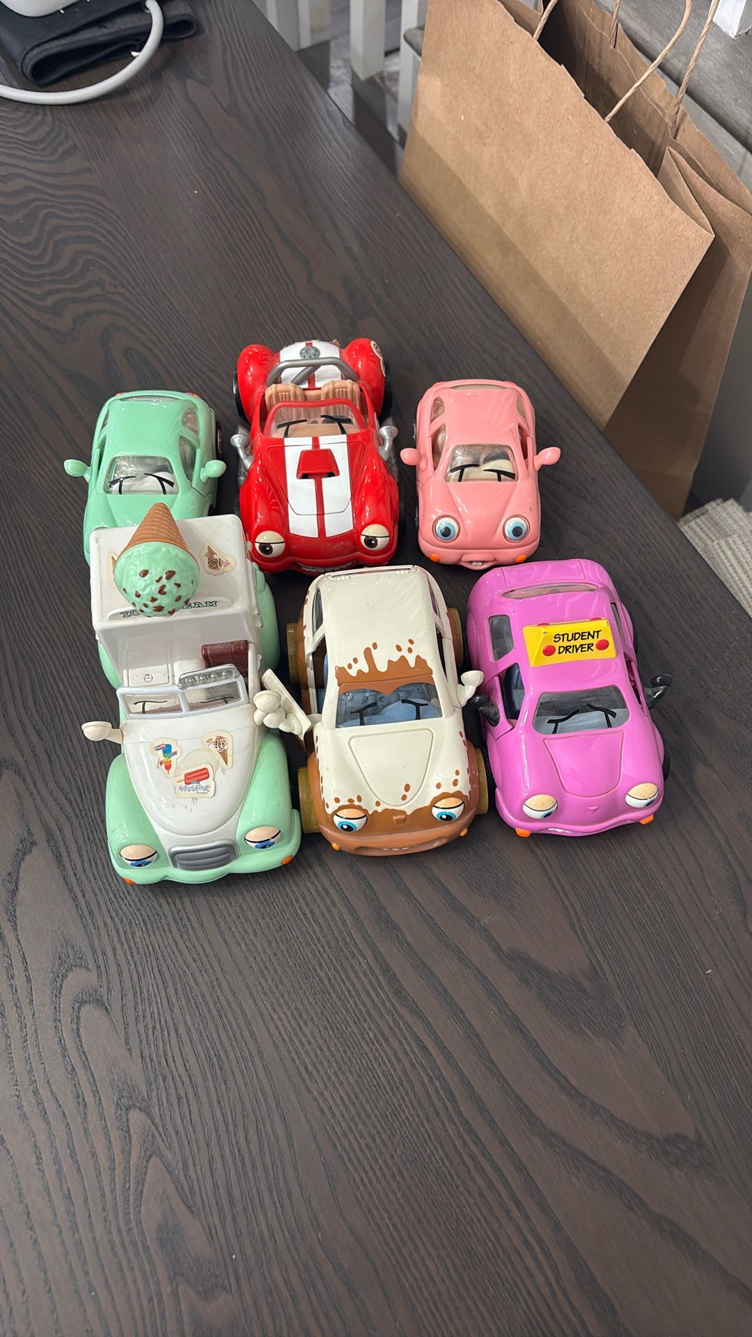 Chevron Toy Cars Collection Lot