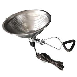 Utility Clamp Lamp Light 8.5" Reflector 75 Watt for Garage Work Light NEW