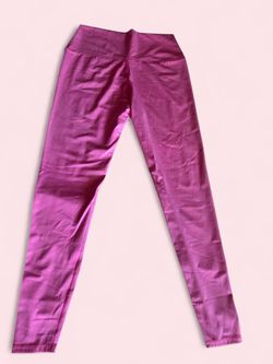 Lezat Pink High-Waist  Leggings