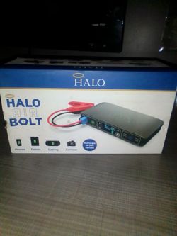 Halo jump starter,air compressor, portable power
