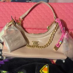 Juicy Couture Pink Shoulder Purse 