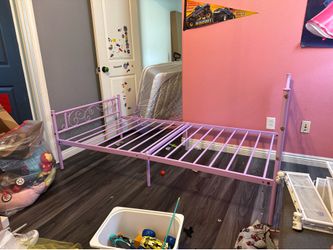 2 kids bed frames  (twin size)