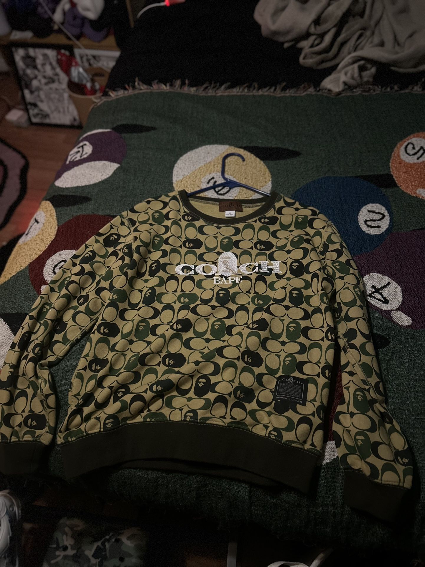 Bape x Coach Sweater size M