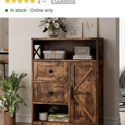 Farmhouse Cabinet new in box