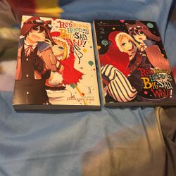 Red Riding Hood And The Big Sad Wolf Manga Vol 1 And 2