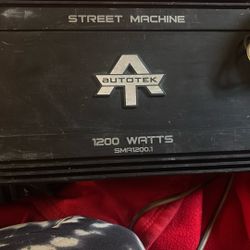 Autotek Street machine 1200 Watt Amp SMA1200.1