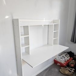 Wall Desk - Assembled -PICK UP ONLY