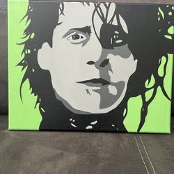 edward scissorhands painting 