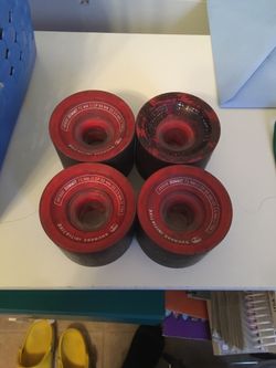Longboard wheel set