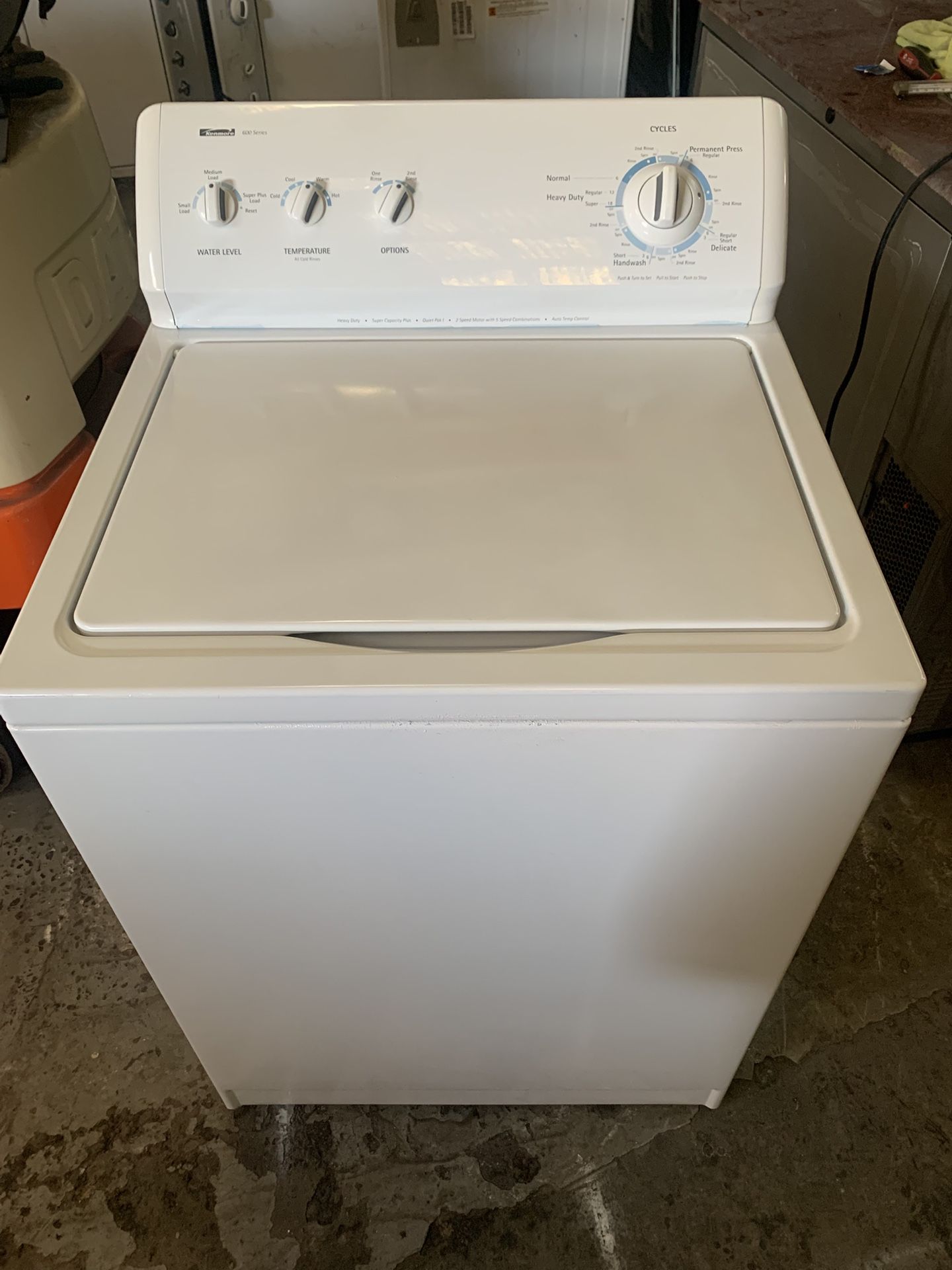 Washer Kenmore Good Condition 90 Days Warranty Lavadora Kenmore Buenas Condiciones 90 Dias De Garantia