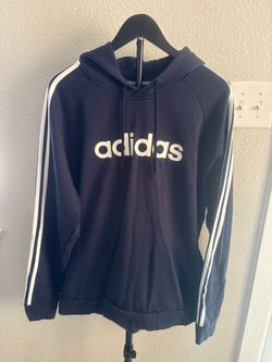 Adidas Navy Blue Pullover Hoodie