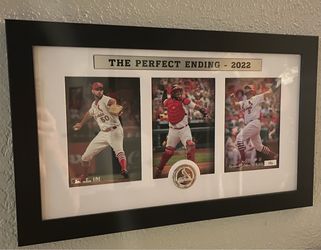 St. Louis Cardinals 'The Perfect Ending' 2022 Framed Photo