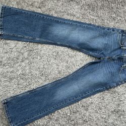 Levis 505 blue denim jeans