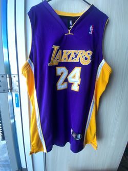 obe Bryant #24 Lakers Adidas Authentic Jersey Size 54 NWT