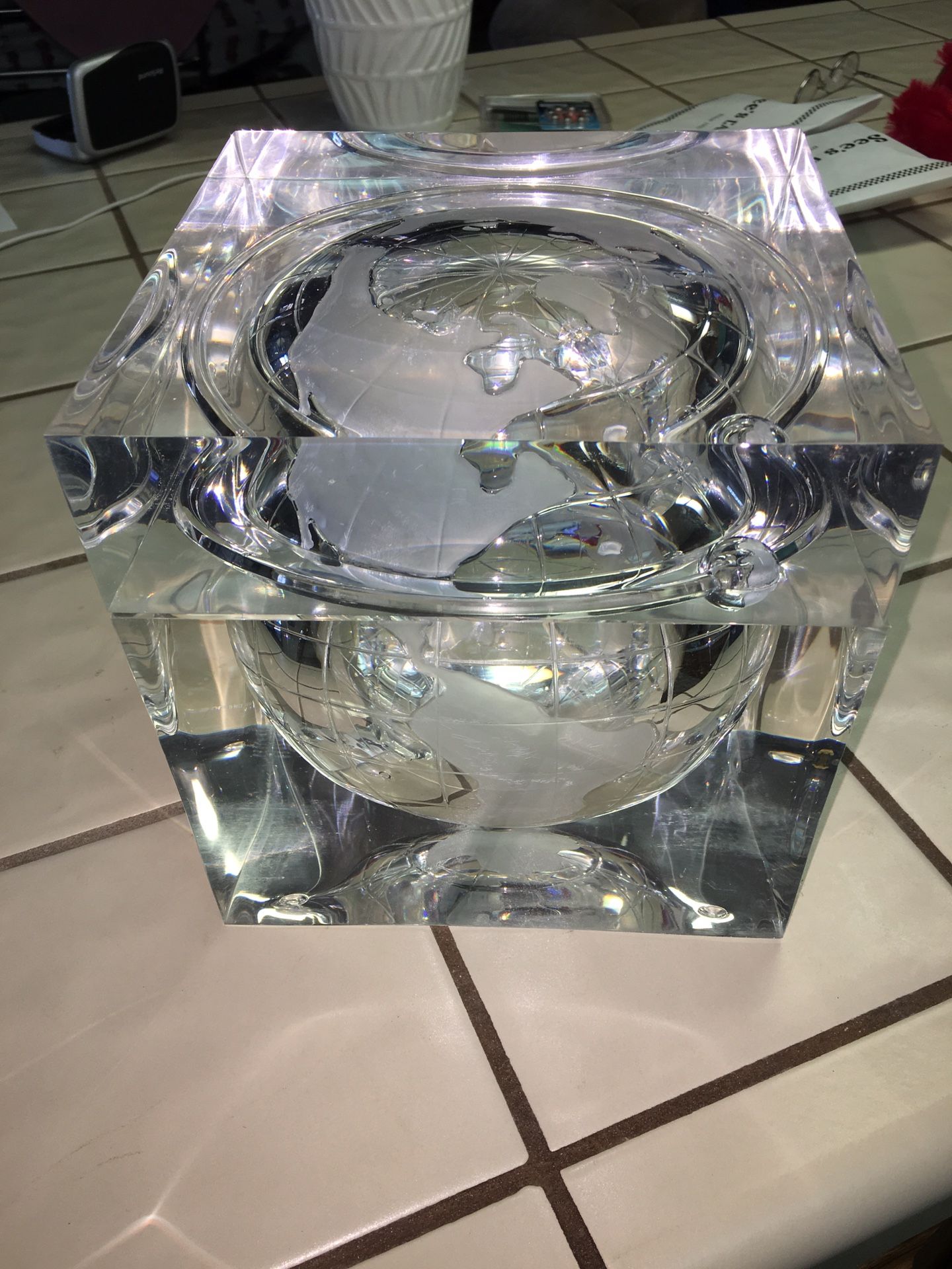 Planet Earth Ice Bucket