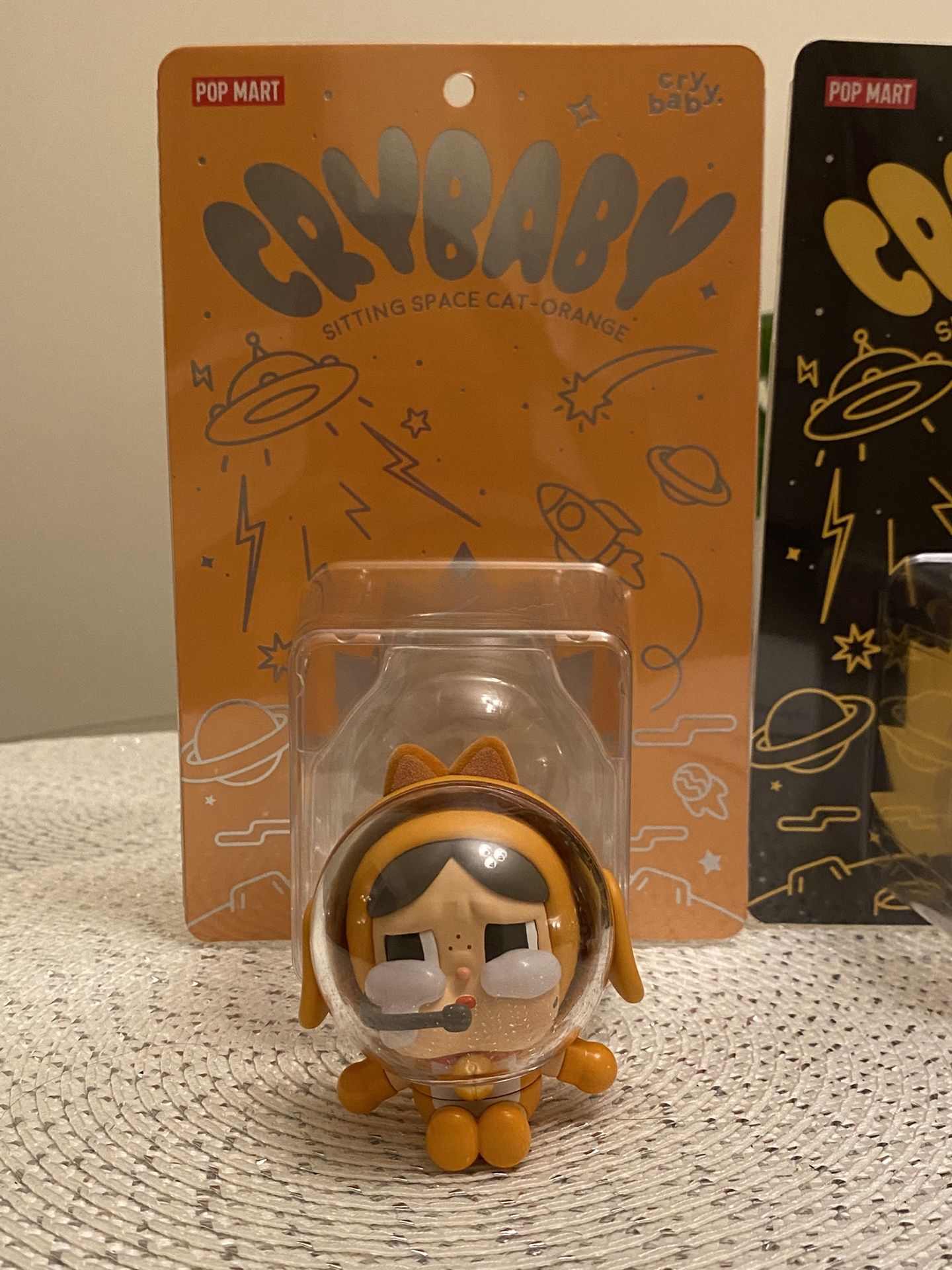 Crybaby Sitting Space Cat