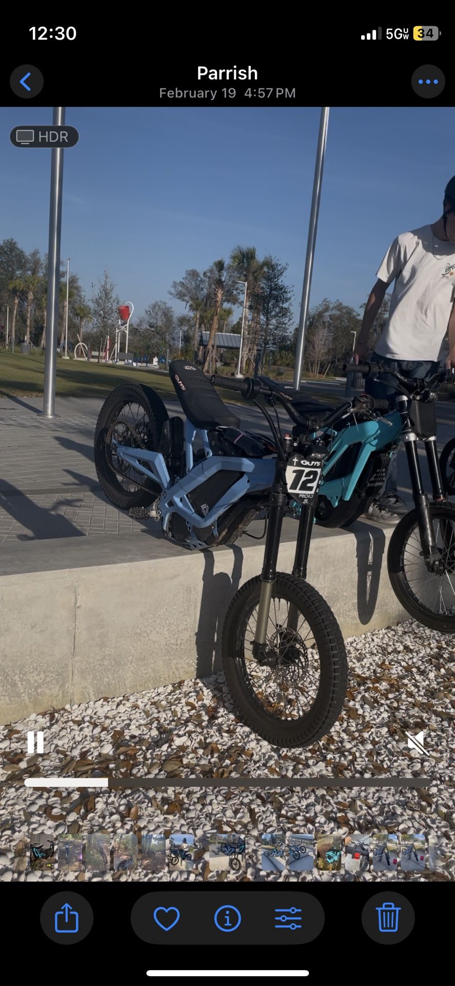 Costume Baby Blue Surron LBX