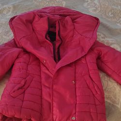 Girls pink coat