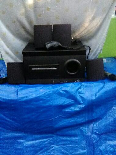 **Reduced**Kinyo 4.1 amplified surround sound system