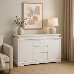 Sideboard Buffet Storage Cabinet With Led 