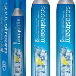 Soda Stream CO2 Cylinders x2