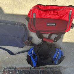 3 Small Carry Bags