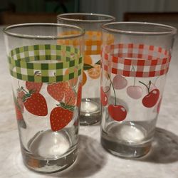 Libbey Vintage Juice 3 Piece Assorted Glassware Set