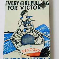 Every Girl Pulling For Victory Keychain 