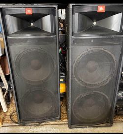JBL TR 225 Series Dual  15”  Passive Speaker Speakers  DJ, Karaoke