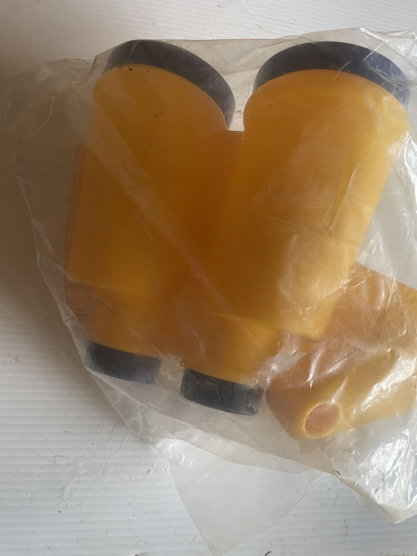 Large Yellow Binoculars