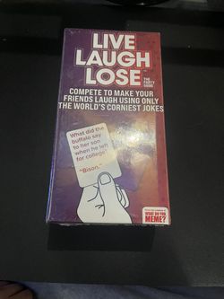 brand new live laugh lose game 