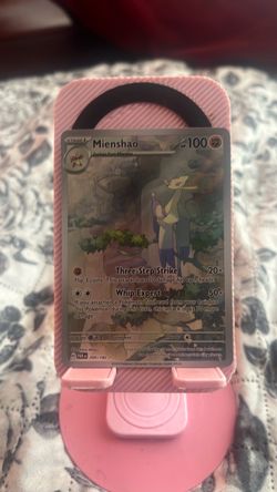 Mienshao Illustration Rare Pokémon Card PAR 200/182