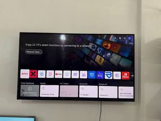 2025 LG 55in smart Tv Free Delivery 