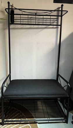 Coat Rack, Entryway Bench and Shoe Storage Rack
