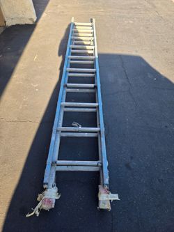 Fiber glass ladder