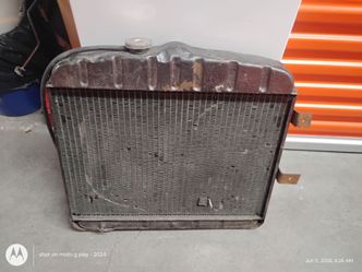 1(contact info removed) 55 56 Chevy Radiator Original GM