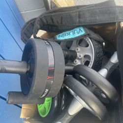 Wheel Work For Those Abs - 4-5 Available… Plus. Other Gym Gear ! 