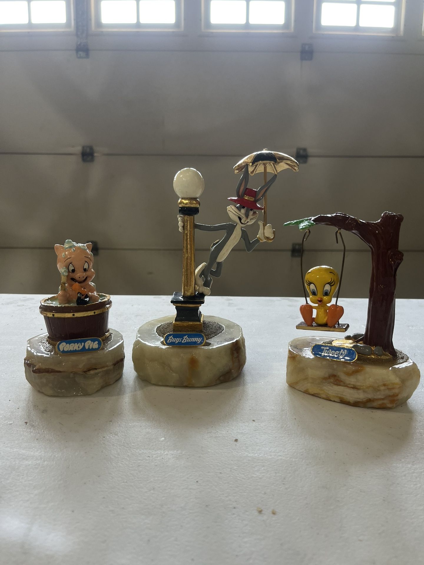 Signed Ron Lee Loony Toons Enamel Figures