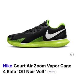 Nike Vapor 4s Rafael Nadal Tennis Shoes Retired