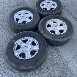 4 - 265/70r17 6x135 6x5.31 Ford F-150 Expedition Wheels