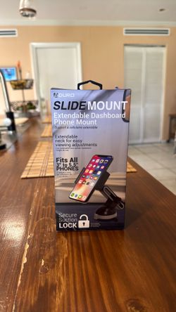 Slide Mount Extendable Dashboard Phone Mount