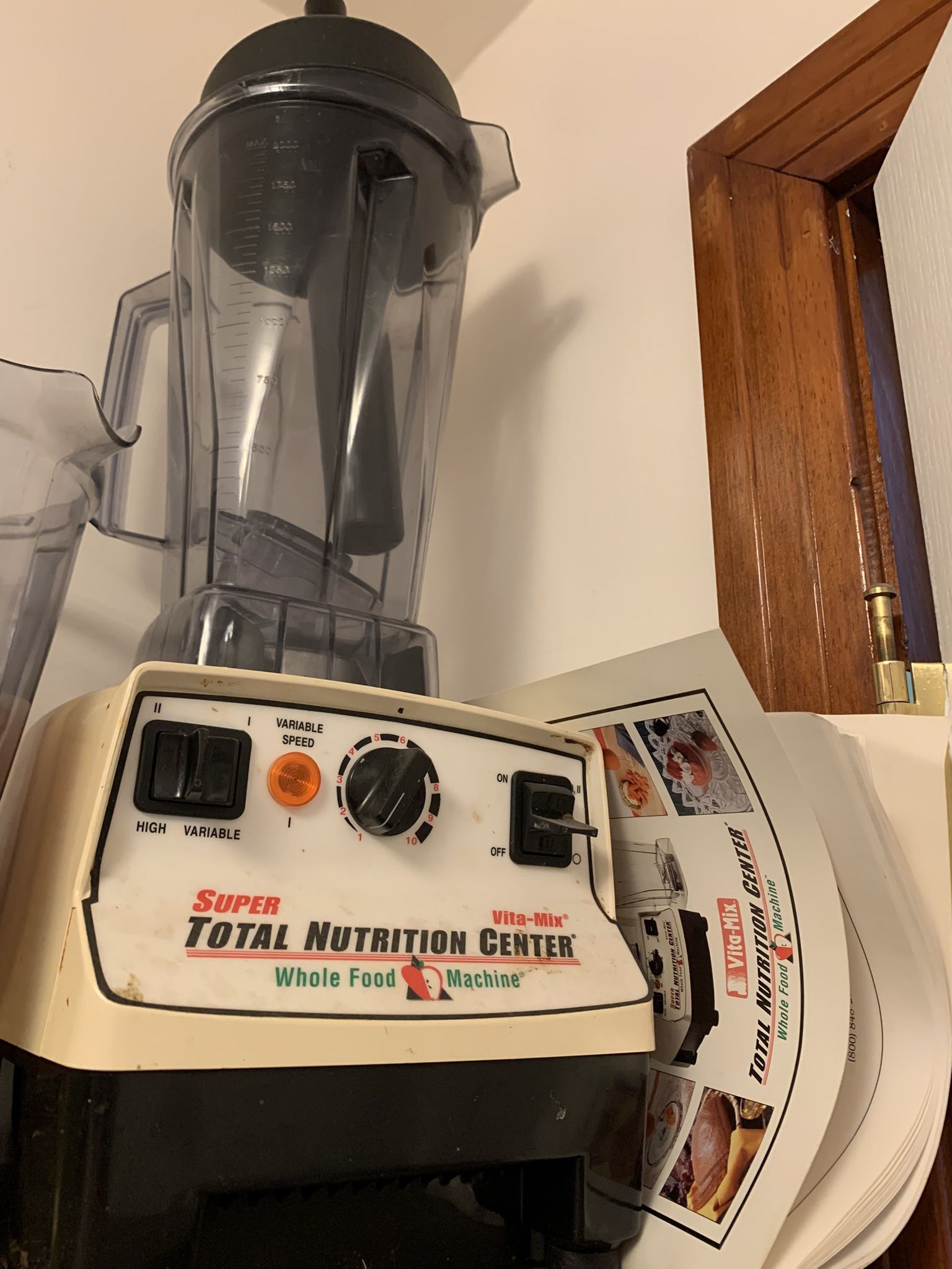 Vitamixer With Books