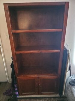 Wood Bookshelf