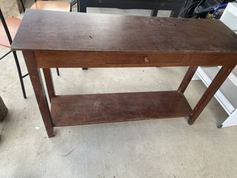Wooden Table For TV