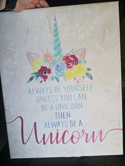 Unicorn Canvas
