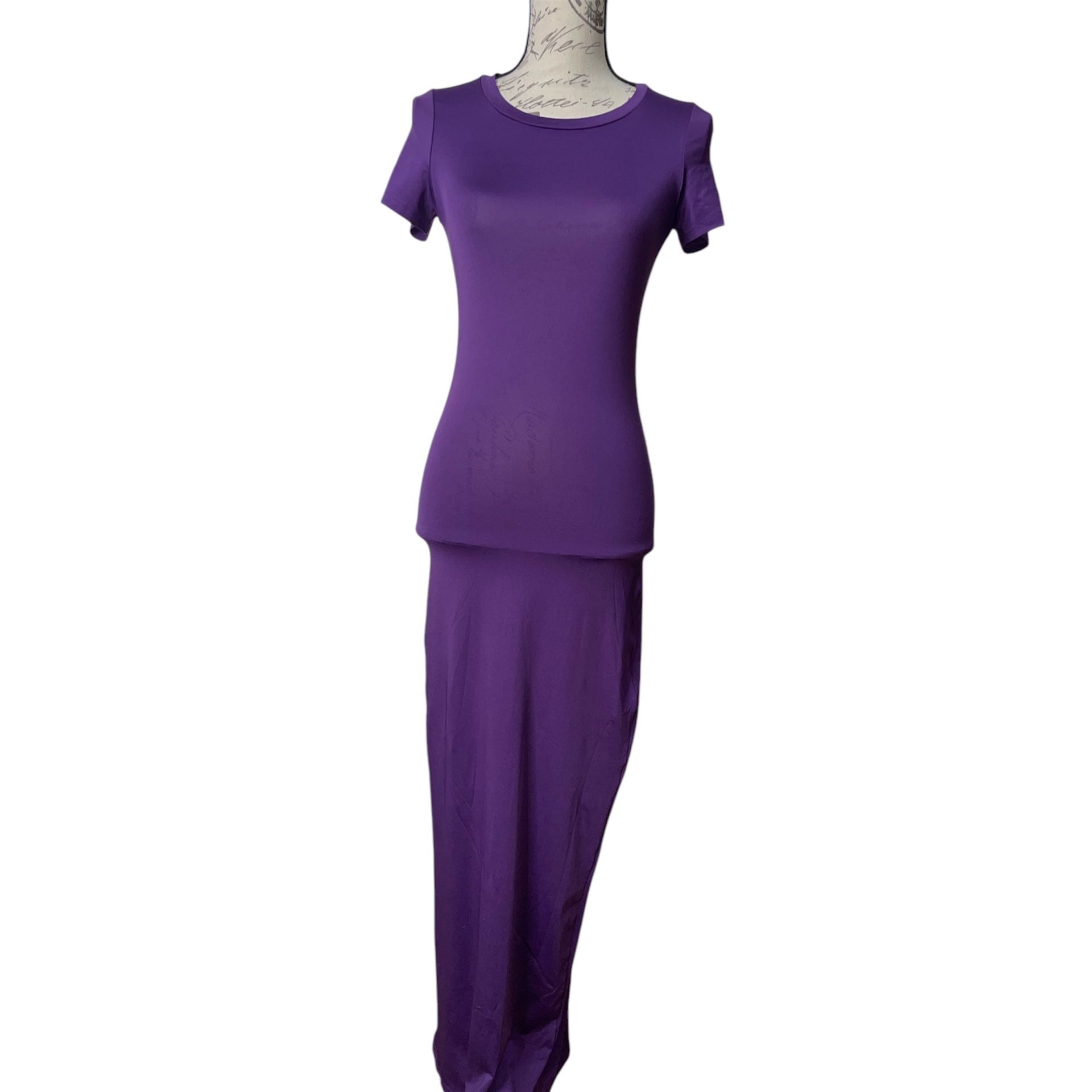 Purple Maxi Dress Summer Dresses