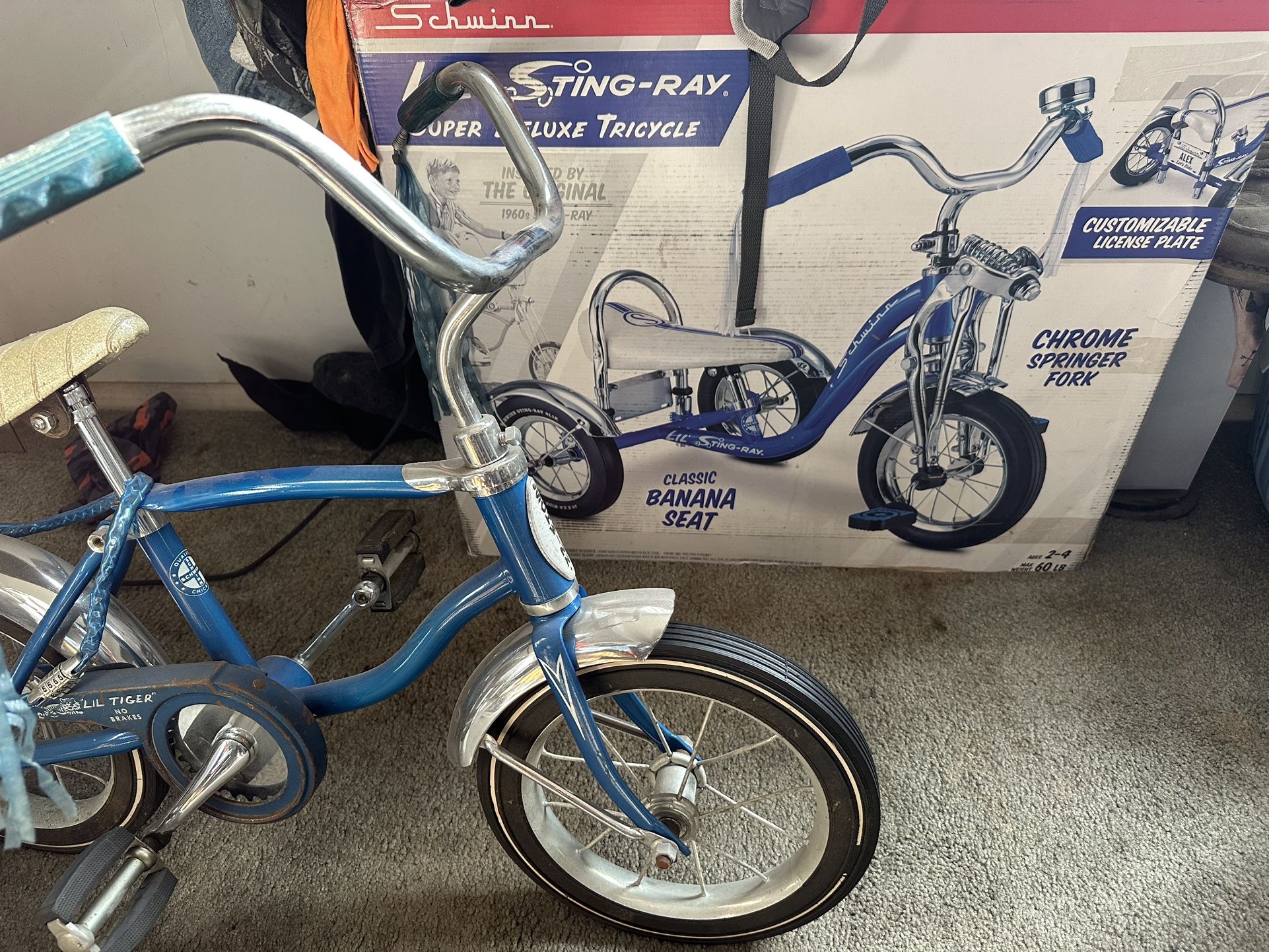 Schwinn Lil Tiger And Lil Sting Ray Tricycle