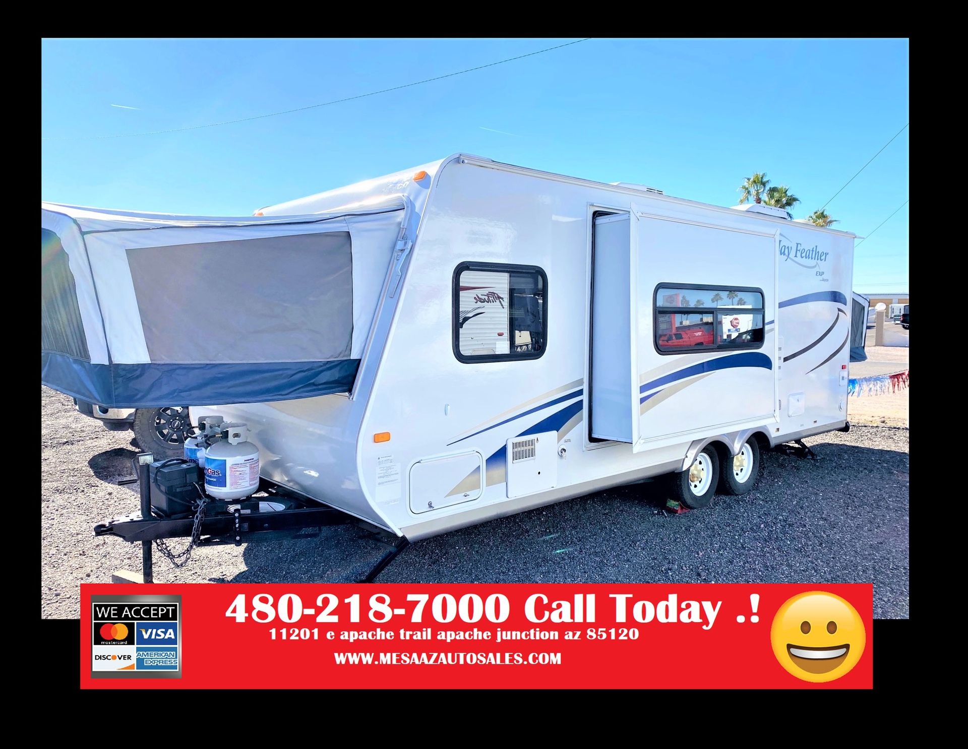 2010 a jayco Hybrid 23ft Travel Trailer camper