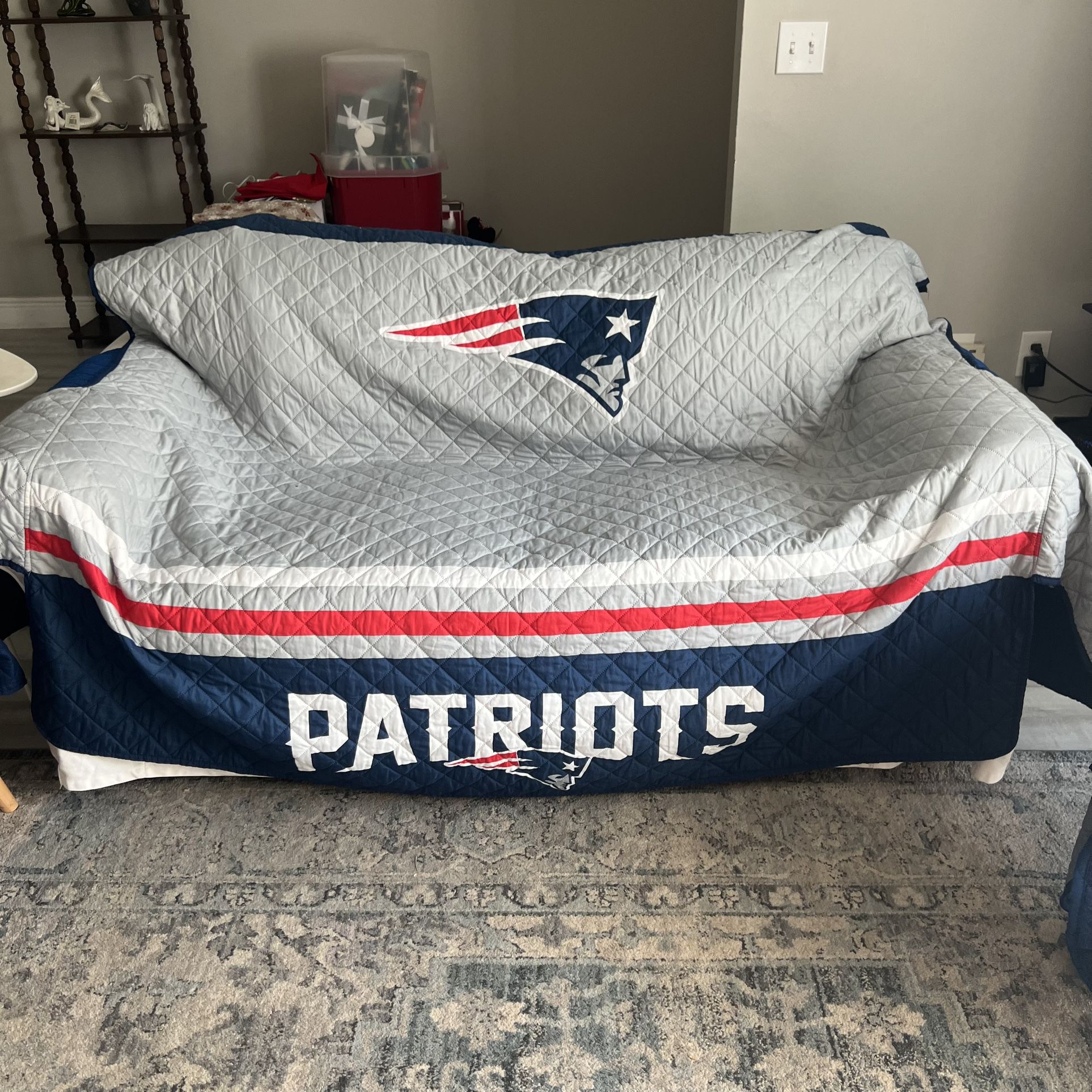 New England Patriots Sofa And Chair Covers Seat Protectors